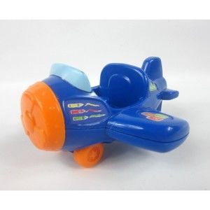 2012 Hasbro Sesame Street 5 Inch 123 Blue Toy Plane Airplane Replacement Piece